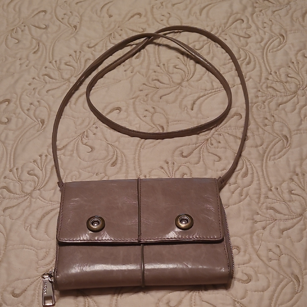 Vintage Leather Hobo International Crossbody